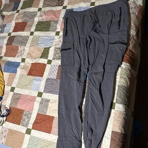 H&M Men's Charcoal Cargo Pants